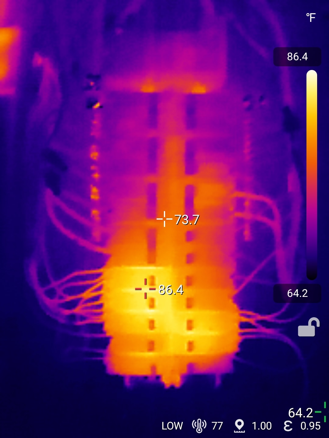 Thermal imaging inspection